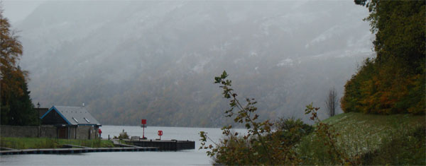 Entrada para o Loch Ness - Foto tirada por Hamilton Alves Pessoa